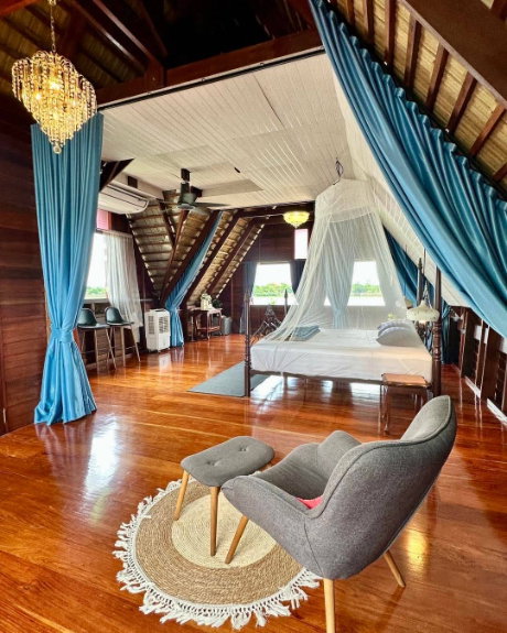 รูป ขายบ้านพร้อมที่ดิน Luxury House ติดริมแม่น้ำเจ้าพระยา เนื้อที่ 1 ไร่ อำเภอเมืองปทุมธานี ราคา 35 ล้านบาท - รูปที่ 5/23
