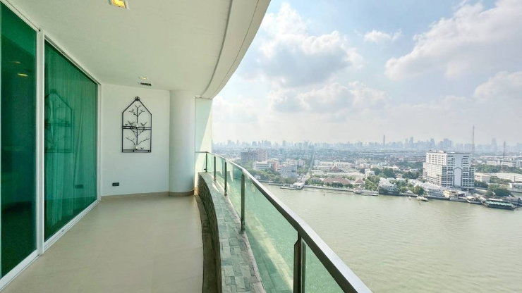 รูป Rare Luxury Condo ริมเจ้าพระยา “วิวโค้งน้ำ 180°” My Resort @ River จรัญสนิทวงศ์ 72
ห้องใหญ่ 161.45 ตร.ม. ชั้น 20 ราคาเพียง 18,000,000 บาท - รูปที่ 5/26