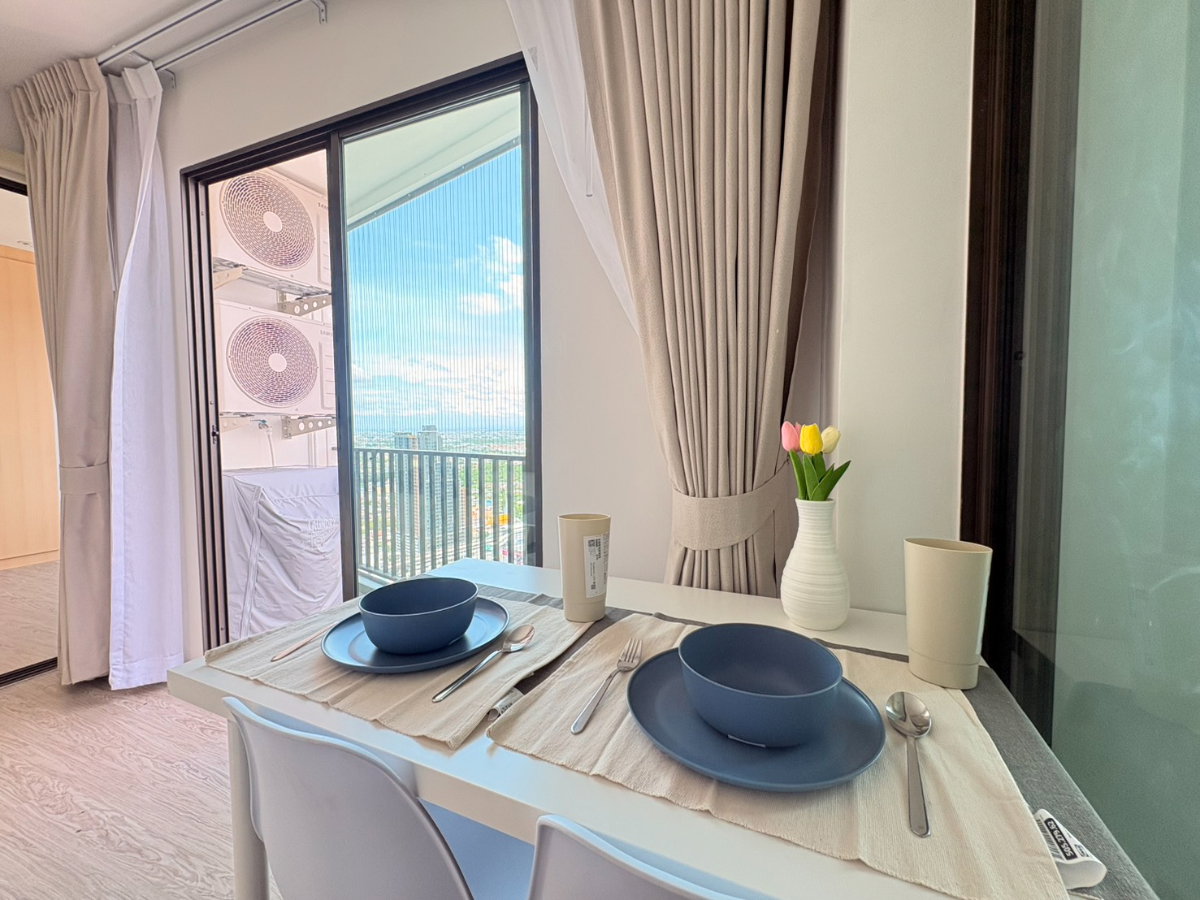 รูป ให้เช่า ✨Regent Home Wutthakat ✨1 ห้องนอน ขนาด 31.41 ตรม ห้องใหม่ เฟอร์ครบ พร้อมเข้าอยู่ 🥰เดินทางสะดวกใกล้ BTS วุฒากาศ🚅 - รูปที่ 4/6