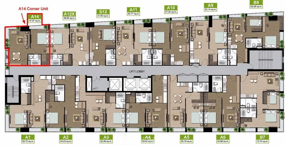 รูป PM038584 ✨Flash Deal ✨ Noble Reform (1Bed 1Bath 48 SQM.) พร้อมอยู่ ! เพียง 30,000 บาทต่อเดือน Tel.0981315848 @propmatch - รูปที่ 9/9