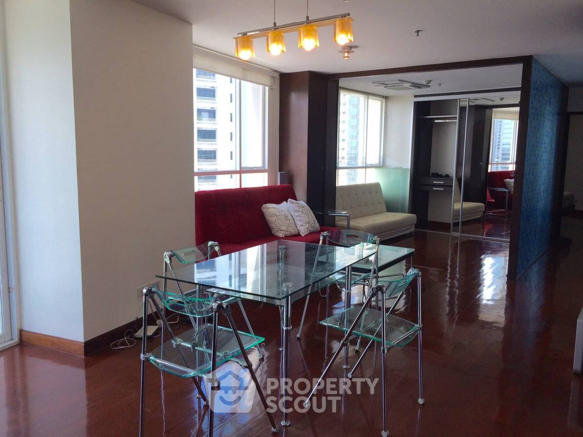 picture High-Floor 2-BR 95 Sqm Urbana Langsuan, 400m to BTS Ratchadamri (ID 514159) - 1/14