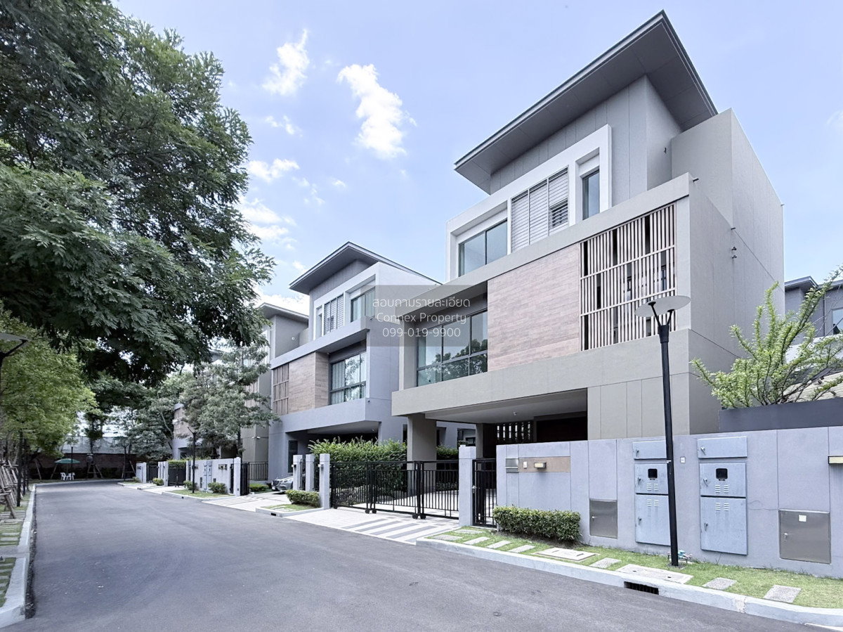 รูป (NEW) บ้านหรู 3 ชั้น ติดถนนใหญ่ พร้อมลิฟต์ในตัว วิวสวน แกรนด์ บางกอก บูเลอวาร์ด ราชพฤกษ์ - พระราม 5 CX-160998 ✅ ทักไลน์ @connexproperty ตอบทันที ทีมงานมืออาชีพ ✅ - รูปที่ 1/12