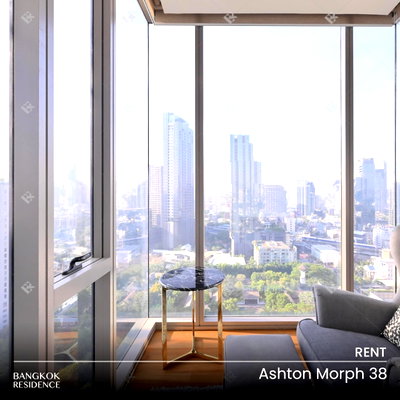 Condos for rent : Rental Condo 💎 Ashton Morph 38, 1BR 53.53 sq.m. 50K 💎 Rare unit, available now, near BTS Thonglo 