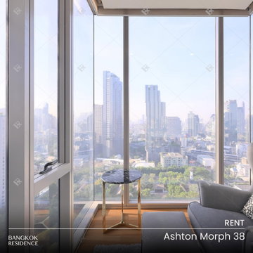 Rental Condo 💎 Ashton Morph 38, 1BR 53.53 sq.m. 50K 💎 Rare unit, available now, near BTS Thonglo