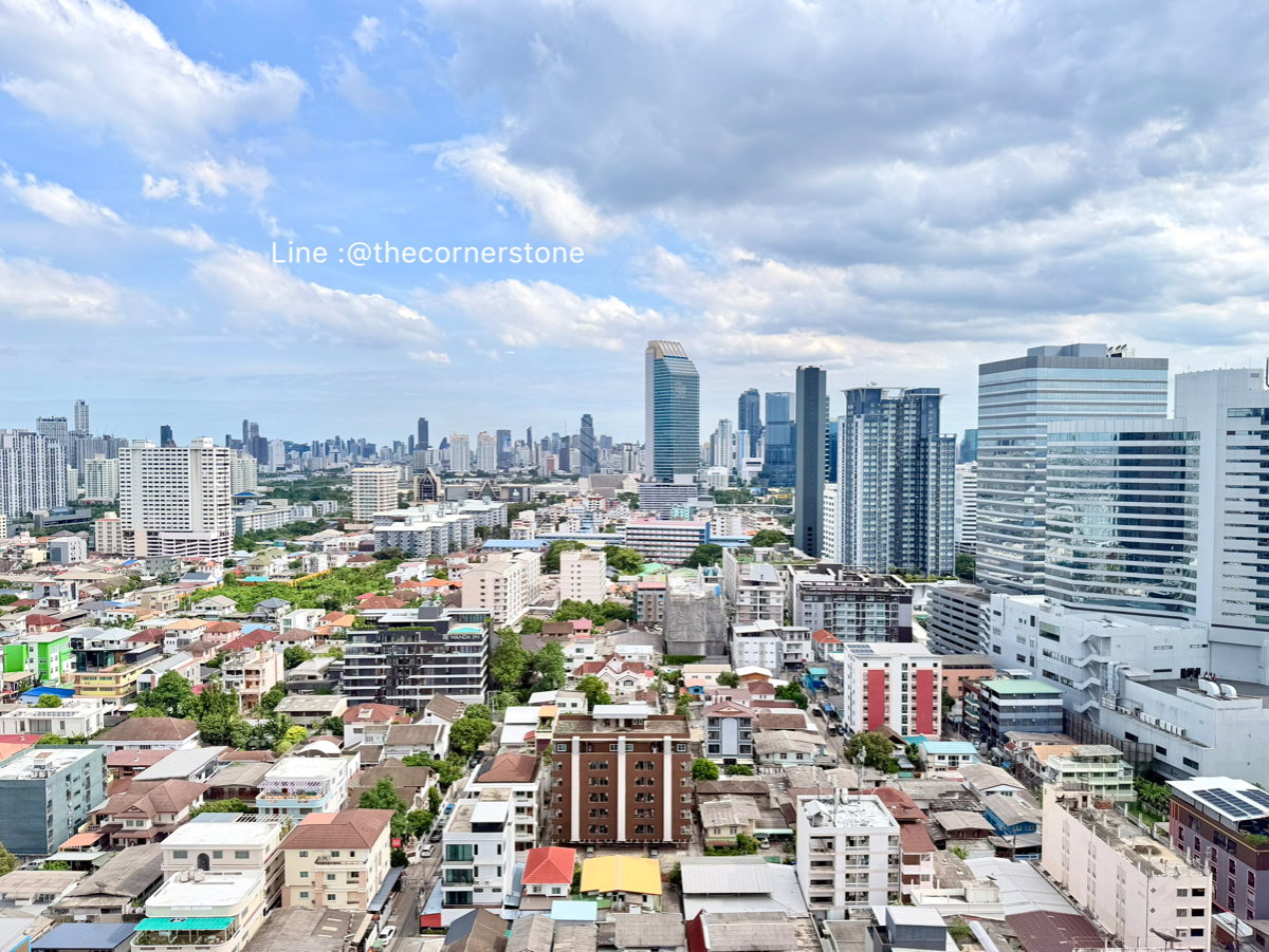 picture Ready to move in❗️𝟐𝟒,𝟎𝟎𝟎 Bath/ Month " 𝐒𝐨𝐡𝐨 𝐁𝐚𝐧𝐠𝐤𝐨𝐤 𝐑𝐚𝐭𝐜𝐡𝐚𝐝𝐚 " Duo Space 1 Bedroom, City View, Near : MRT-Huai Khwang - 17/17