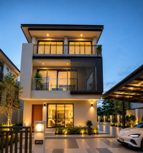 ขายบ้านเดี่ยว : P0806/[ขาย] เอคิว อาร์เบอร์ สวนหลวง ร.9 - พัฒนาการ (AQ Arbor) |