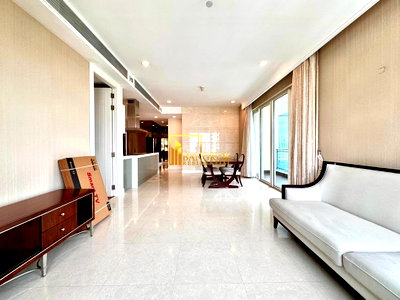 ขายคอนโด : Q Langsuan | Elegant 3 Bedroom Luxury Condo in Chit Lom - BR18635CD