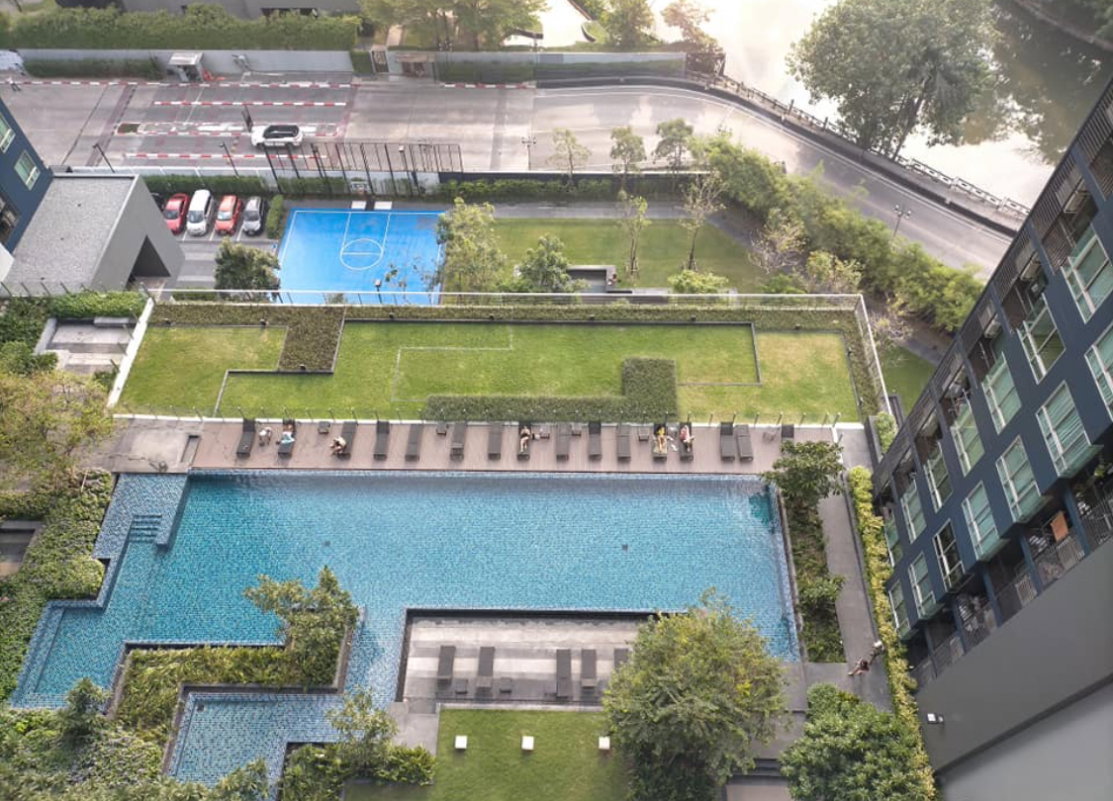 รูป The base Sukhumvit 77 ชั้น18 ขนาด 30.33ตรม. 1นอน1น้ำ  เช่า 15,000 บาท/เดือน  Line ID : @wealth.co - รูปที่ 12/12