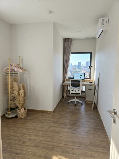 รูป 🐈 Metris พระราม9 2นอน 50ตรม. | 🏙️ ชั้นกำลังดี วิวโล่ง ลมโกรก | 🛋️ ห้องมุมหน้ากว้าง เลี้ยงสัตว์ได้ | 🚊 ใกล้ APL รามคำแหง 🛣️ ทางด่วน | 💵 25K/ด. - รูปที่ 3/5