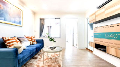 Condos for rent : 💮Condo For Rent Lumpini Ville Sukhumvit 77 Near bts onnut 37.5 Sq.mFully fernished Lease 14000-
