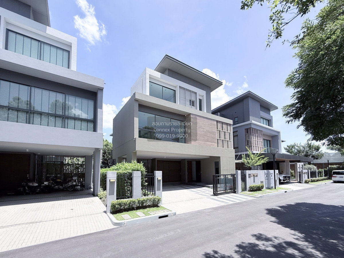 รูป (NEW) บ้านหรู 3 ชั้น ติดถนนใหญ่ พร้อมลิฟต์ในตัว วิวสวน แกรนด์ บางกอก บูเลอวาร์ด ราชพฤกษ์ - พระราม 5 CX-160998 ✅ ทักไลน์ @connexproperty ตอบทันที ทีมงานมืออาชีพ ✅ - รูปที่ 3/12