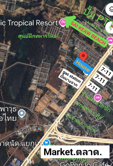 รูป อยากมีบ้านใกล้ทะเลใช่ไหม!!! (ขับรถเพียง 5 นาที)!! ขายบ้านเดี่ยวหมู่บ้านนาวีเฮาส์22(Navy house 22) ตำบลบางเสร่ อำเภอสัตหีบ จังหวัดชลบุรี - รูปที่ 7/12