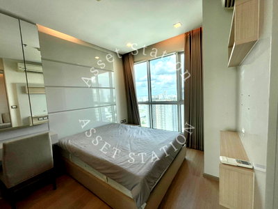 Condos for rent : 🌁The Address Asoke: 1 Bedroom, 1 Bathroom. High floor, beautiful unit, fully furnished. Close to MRT Phetchaburi.🚆