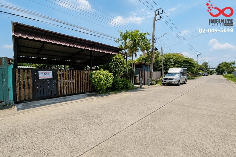 รูป ขายที่ดิน พร้อมสิ่งปลูกสร้าง 100 ตร.ว. รามคำแหง 172 เหมาะสำหรับเปิดร้าน หรืออยู่อาศัย ใกล้รถไฟฟ้าสายสีชมพู - รูปที่ 2/14