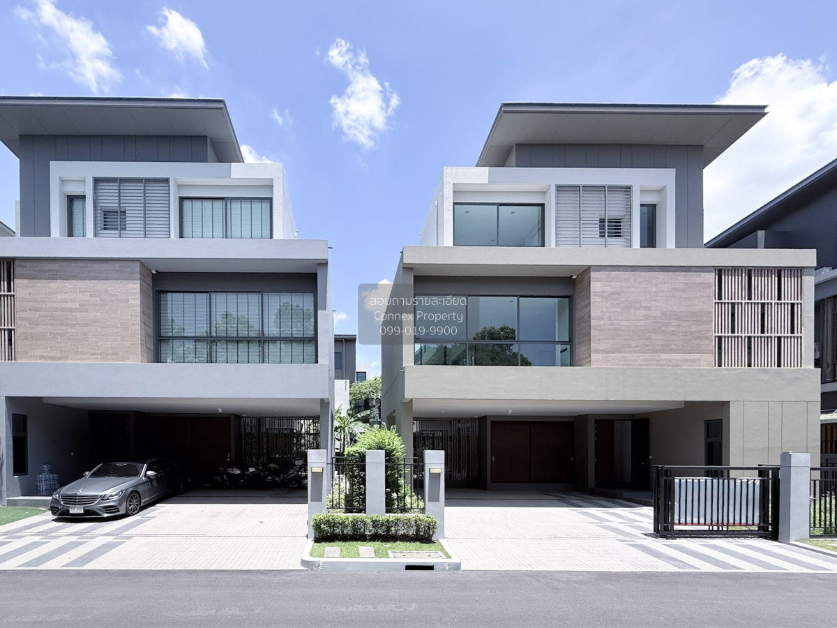 รูป (NEW) บ้านหรู 3 ชั้น ติดถนนใหญ่ พร้อมลิฟต์ในตัว วิวสวน แกรนด์ บางกอก บูเลอวาร์ด ราชพฤกษ์ - พระราม 5 CX-160998 ✅ ทักไลน์ @connexproperty ตอบทันที ทีมงานมืออาชีพ ✅ - รูปที่ 2/12