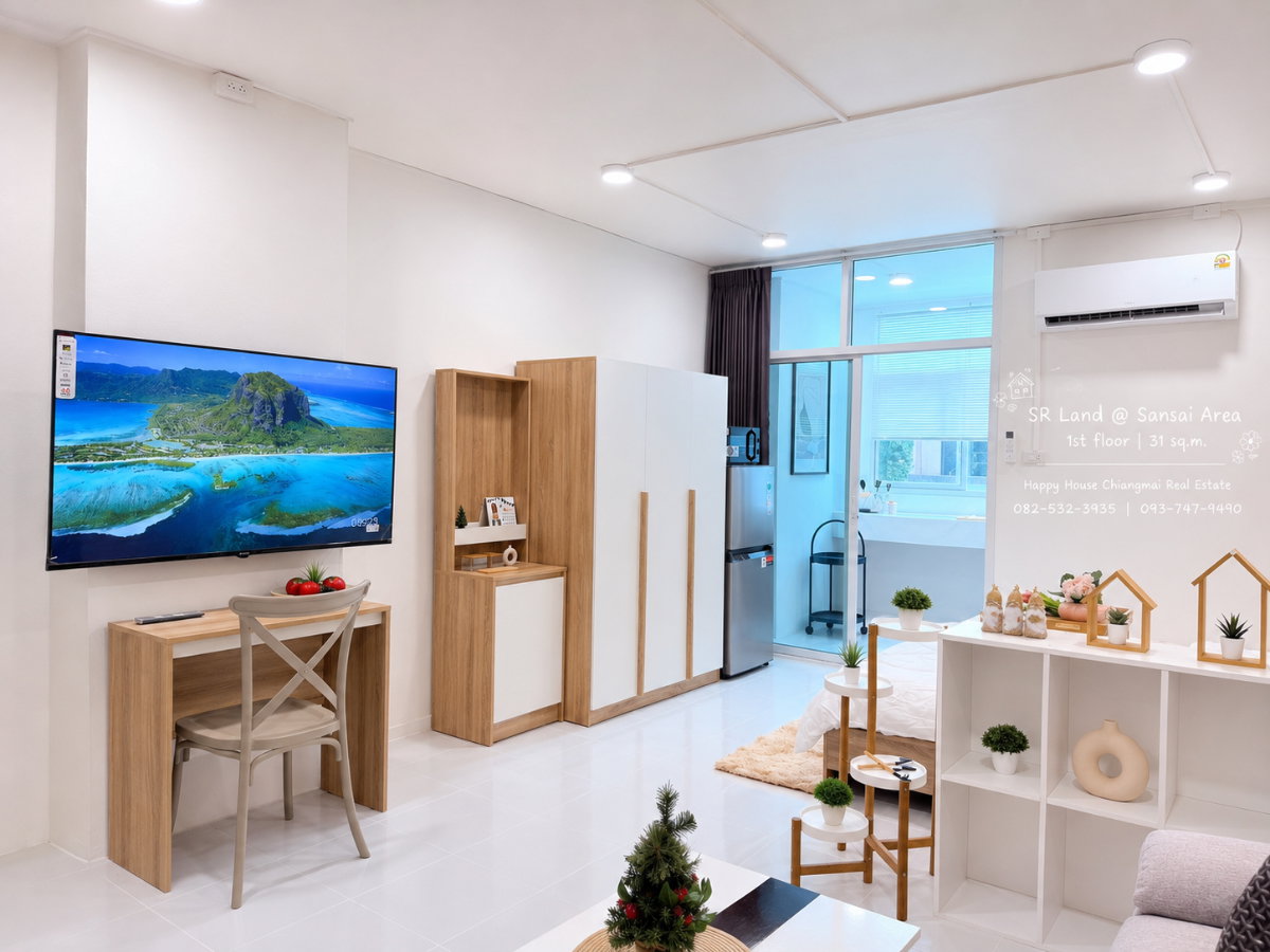 รูป ให้เช่า เอส อาร์ แลนด์ สันทราย 6,000/เดือน โทร 082-532-3935 - รูปที่ 3/18