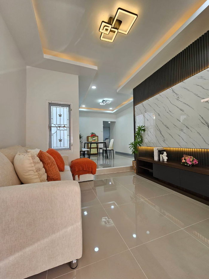 รูป บ้านเดี่ยวชั้นเดียว รีโนเวทใหม่ กว้างมากๆ หมู่บ้านนันทวัน10 ซอยเลียบวารี37 คู้ขวา หนองจอก บ้านสวย ทำเลดี เฟอร์นิเจอร์ครบพร้อมเข้าอยู่ - รูปที่ 5/22