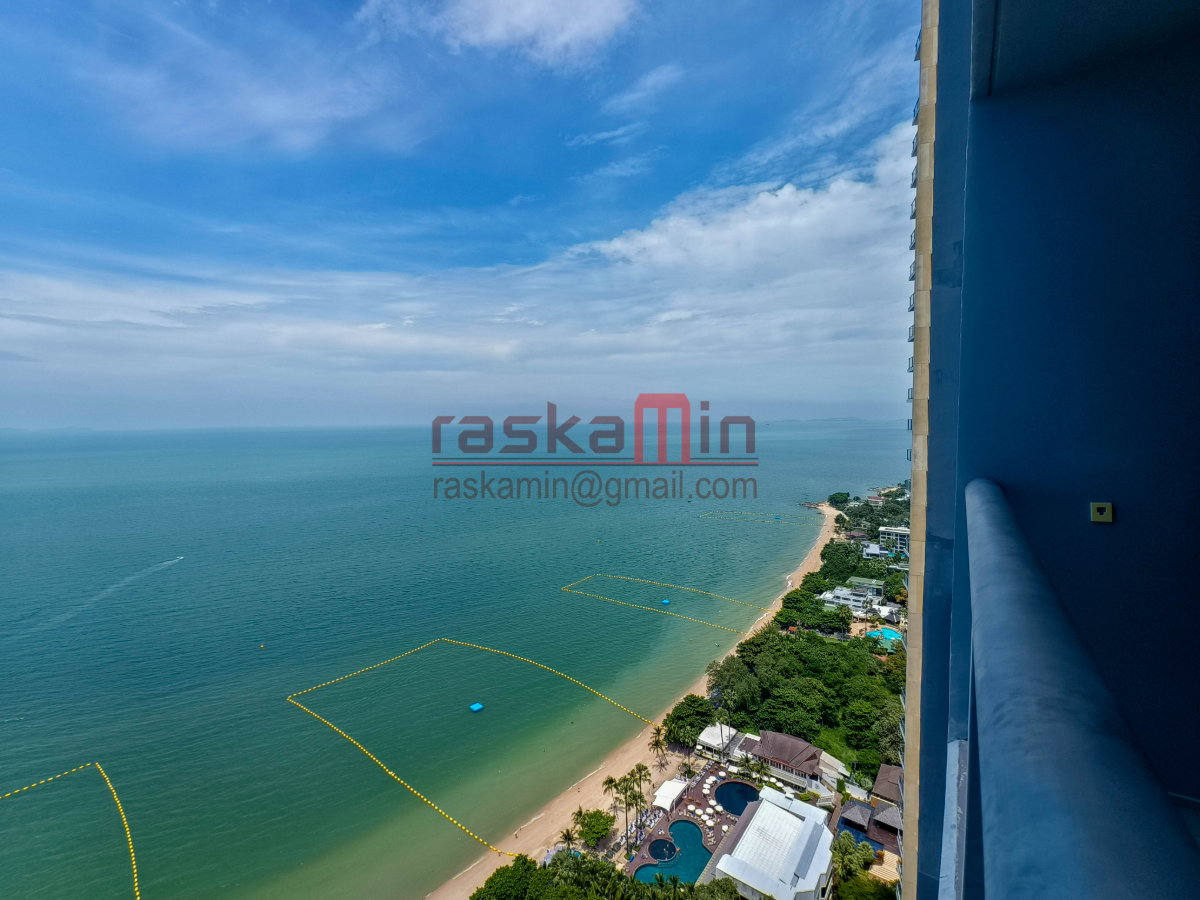 picture Zire Wongamat | 1-Bedroom, Panoramic Sea View, High Floor – For Sale - 1/20