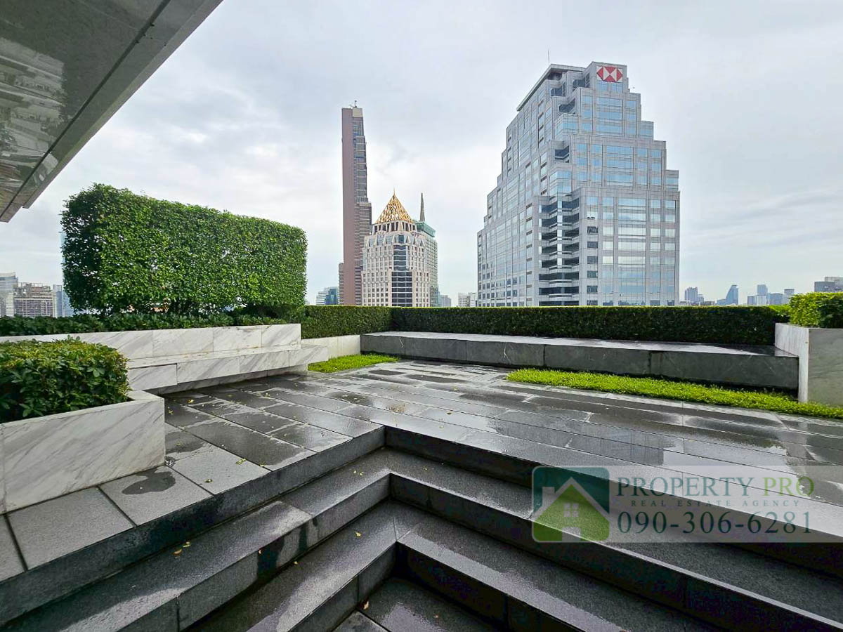 รูป ให้เช่า คอนโด ศาลาแดง วัน แบบ 2 ห้องนอน ขนาด 120 ตรม ห้องมุม วิวสวนลุม เฟอร์นิเจอร์ เครื่องใช้ไฟฟ้าครบ ใกล้ MRT ลุมพินี สีลม ราชดำริ สาทร : MJ26R-008 - รูปที่ 26/30