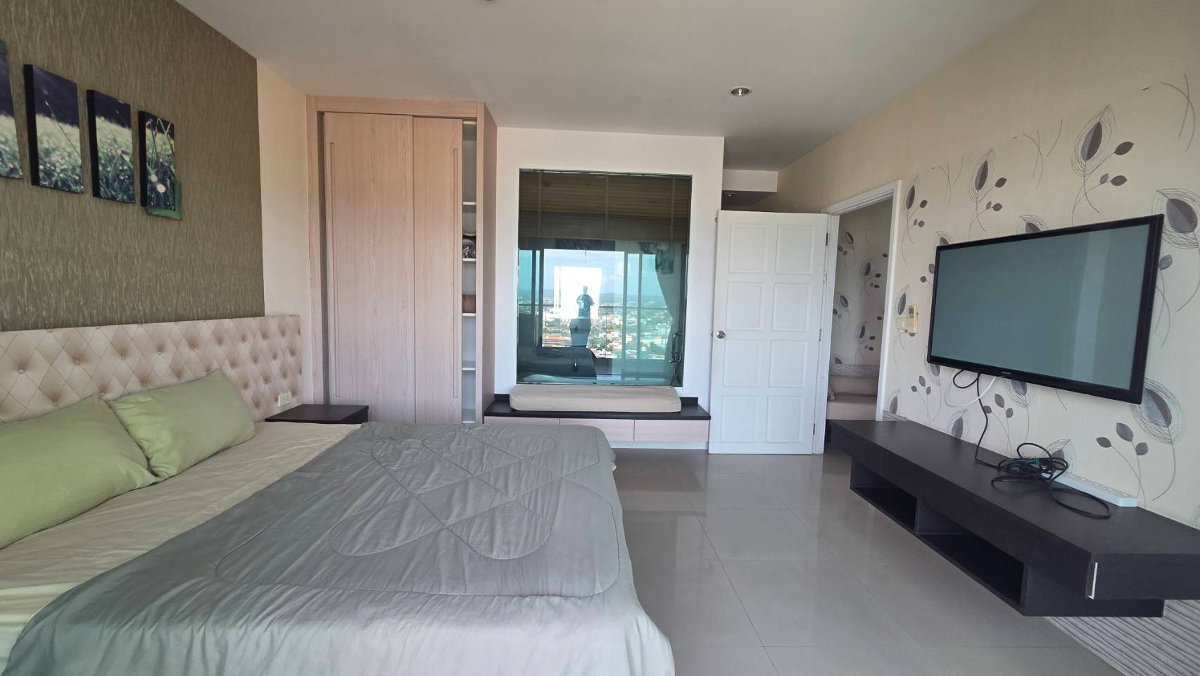 รูป 🎥 ⛵ AD Hyatt ⛵ City view / 32F / 1bedroom >> THB15,000/month彡 - รูปที่ 8/14