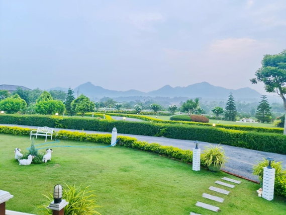 รูป บ้านพักสไตล์รีสอร์ตในเขาใหญ่180 ตร.ม.ทองสมบูรณ์ 7 กม. แม็คโคร ปากช่อง 2นอน 2 น้ำ บรรยากาศ เงียบสงบ ร่มรื่น วิวภูเขา ทิวทัศน์ของภูเขา - รูปที่ 5/8
