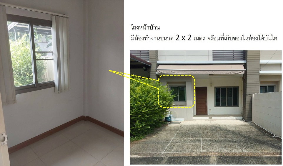 รูป ขายทาวน์โฮมโมทาวน์ 2 ชั้น 3 นอน 3 น้ำ สภาพใหม่ ซอยตรงข้ามเซ็นทรัลแจ้งวัฒนะ ใกล้รถไฟฟ้า - รูปที่ 4/15
