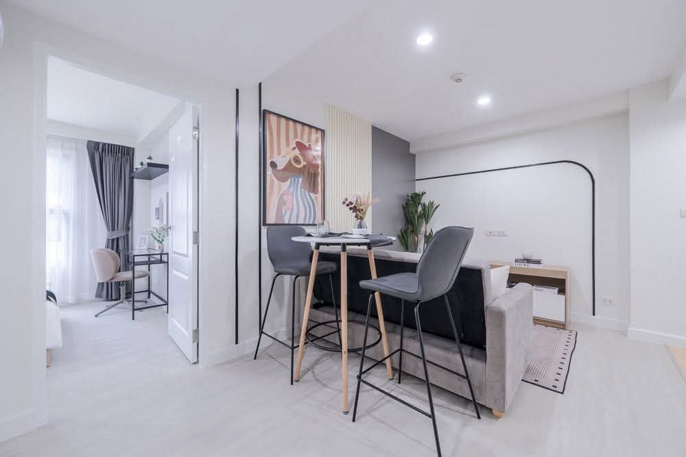 รูป ME2500339 ขายคอนโดห้องใหญ่ ราคาคุ้ม Parkview วิภาวดี แต่งสวย พร้อมให้คุณเป็นเจ้าของ - รูปที่ 5/10
