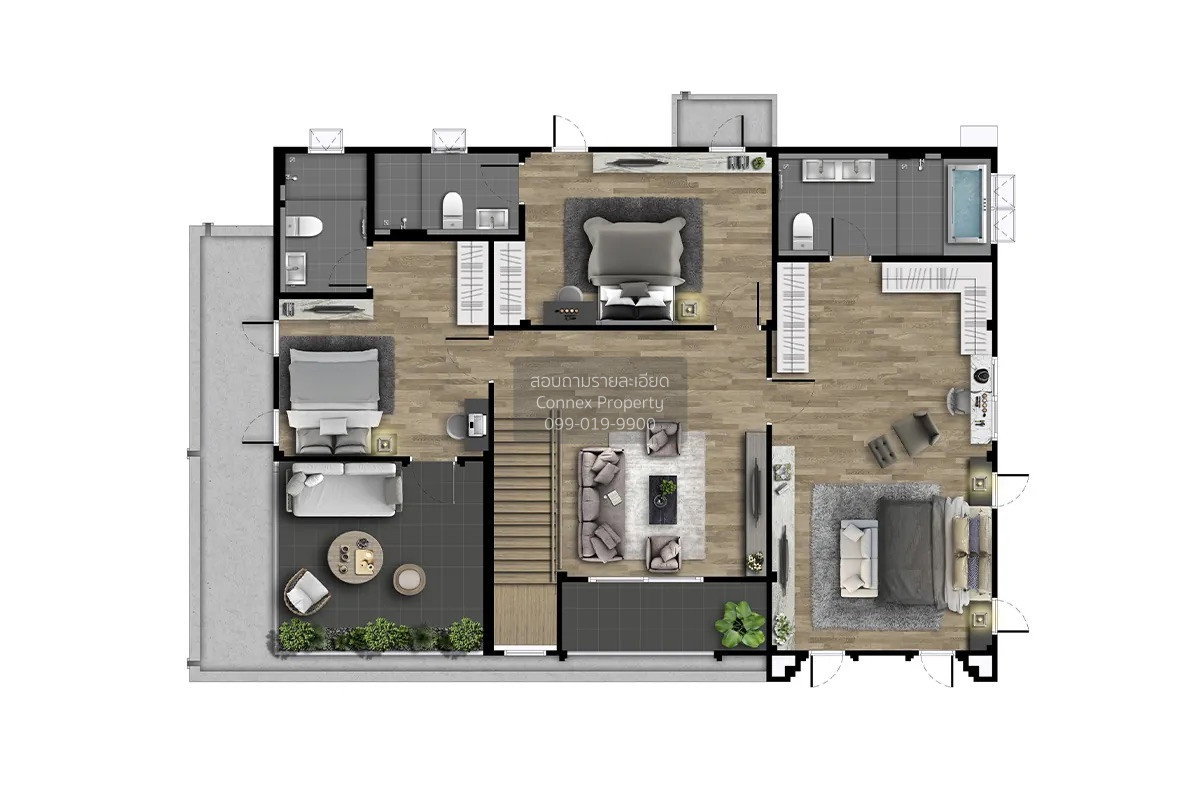 รูป ขายบ้าน  เซนโทร บางนา บางแก้ว บางพลี สมุทรปราการ CX-162913 ✅ ทักไลน์ @connexproperty ตอบทันที ทีมงานมืออาชีพ ✅ - รูปที่ 3/3