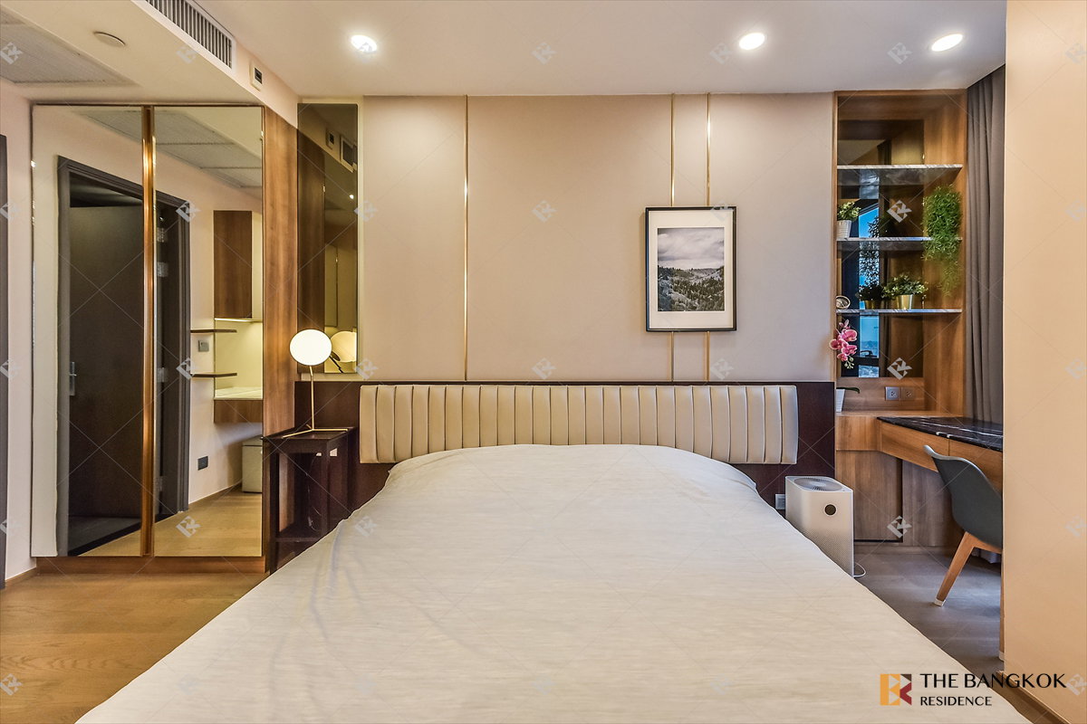 รูป เช่าคอนโด⭐Ashton Chula-Silom 1นอน 34ตร.ม. 28k 💛 ห้องBuilt in สวย แต่งครบ ใกล้ MRT สามย่าน  - รูปที่ 4/10