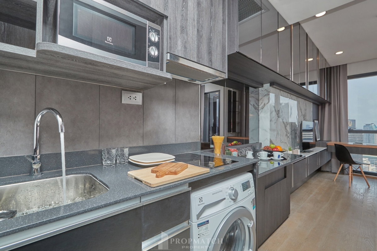 รูป PM004448 ✨Flash Deal ✨ ASHTON Chula-Silom (1Bed 1Bath 32 SQM.) พร้อมอยู่ ! เพียง 27,000 บาทต่อเดือน Tel.0981315848 @propmatch - รูปที่ 3/6