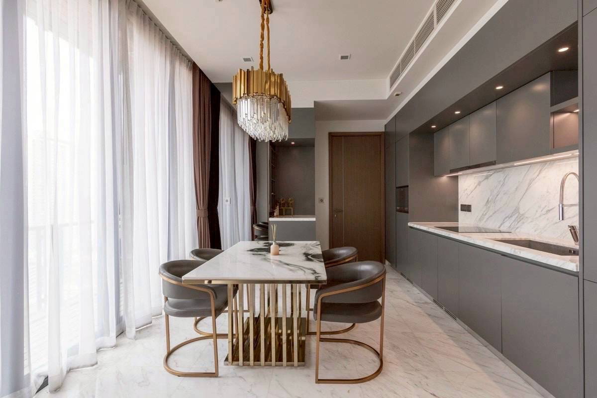 picture Renting The Monument Thonglor 2bed nice decor no pet - 9/10