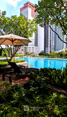คอนโดให้เช่า : คอนโด 1 ห้องนอน 80 ตร.ม. วิลล่า อโศก ใกล้ MRT เพชรบุรี 200 ม. (ID 2121017)