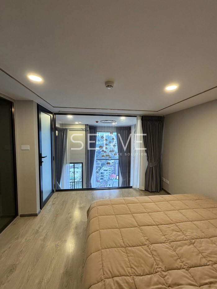 รูป 🔥ราคาหลุดจอง! 23K- ห้องดูเพล็กซ์ 1นอน ไซส์ใหญ่ ตกแต่งหรู วิวดีมาก เฟอร์แน่น พร้อมเข้าอยู่ คอนโดทำเลดีมาก ใกล้ MRTห้วยขวาง @   SOHO Bangkok Ratchada - รูปที่ 13/13