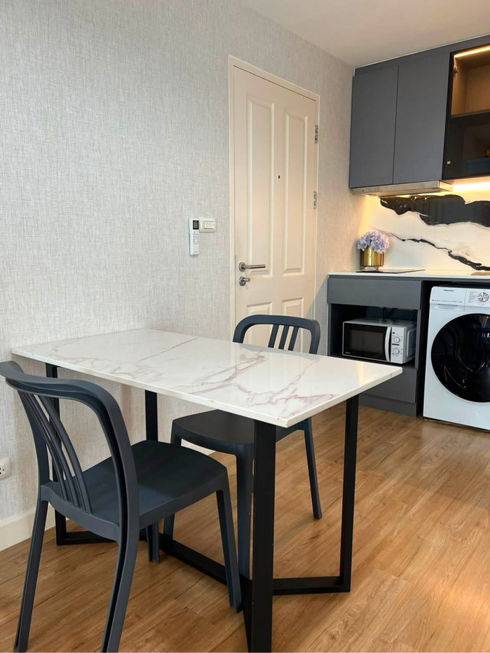 picture S221 🔥 Condo for rent: The Kris 1 Ratchada 17, 2 bedrooms, including common area fees ✅ Available from July 31st. - 11/12