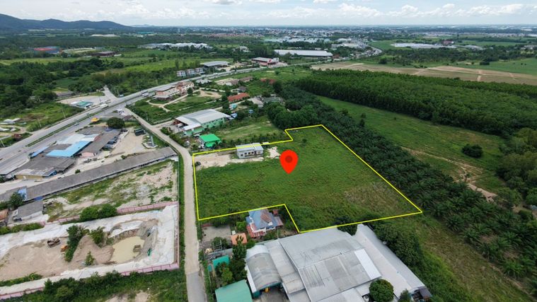 ขายที่ดินสวย ถูกกว่าตลาด 25% ขนาด 5-3-81 ไร่ ใกล้เส้น 3138 โลตัสบ้านบึง โคตรคุ้ม เหมาะลงทุน