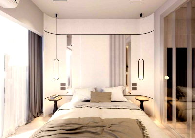 Condos for sale 700 Year Sports Arena Chiang Mai : For Sale Chomdoi Square Chiang Mai, a beautiful condo unit in a **Modern Luxury** style, meticulously designed in warm tones. Unit CH-4.