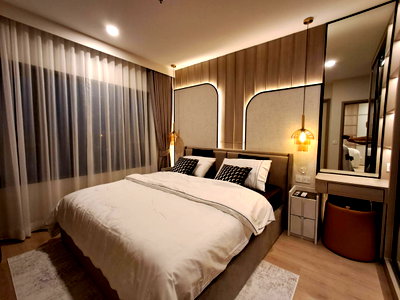 Condos for rent : Condo in Rama 4, Connected to Asoke | Brand-New Unit | High Floor | Open View | Quiet & Private