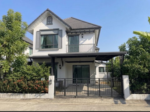 For Sale: Beautiful 2-Storey House at Modi Villa Pinklao – Sai 5 | 3 Bedrooms | Ready to Move In | THB 4.9 Million