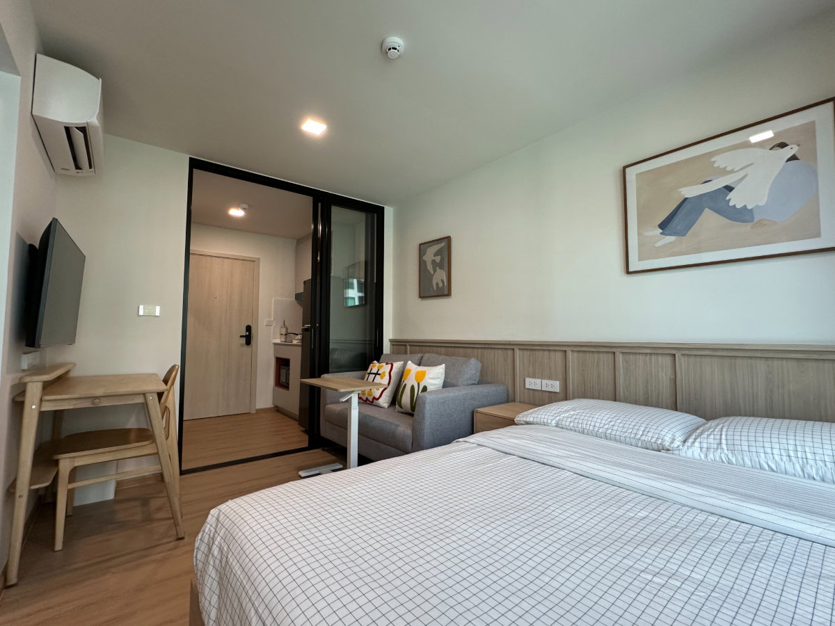 picture 🌿 [Rare Item! Corner Unit with Pool View] Premium Room for Rent at Kave Luminous Bangmod - 13/36