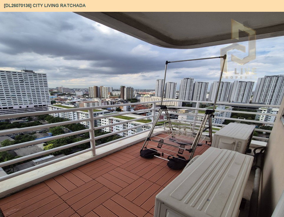 รูป DL26070136 ขายคอนโด ซิตี้ ลีฟวิ่ง รัชดา (City Living Ratchada) ใกล้ MRT ห้วยขวาง พร้อมเข้าอยู่ โทรด่วน 0638692663 LineID @952jdxxk - รูปที่ 13/13