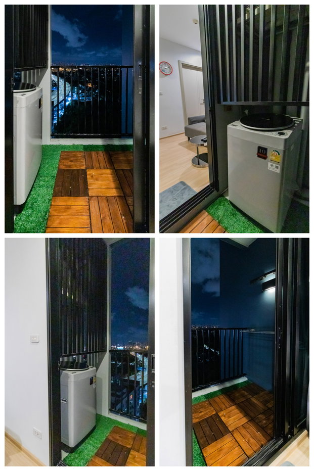 รูป (เจ้าของปล่อยเช่าเอง) ให้เช่าคอนโด The Base Ramkhamhaeng เดอะเบส พระราม9- รามคำแหง ห้องสวย เฟอร์ใหม่ ปลอดภัย ฟังก์ชันครบ พร้อมเข้าอยู่ทันที - รูปที่ 9/14