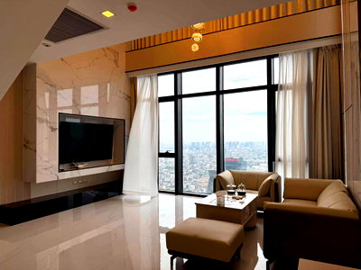 Condos for rent : 🔥For Rent: One 9 Five Asoke–Rama 9 | Duplex Penthouse 4BR, 59th Floor | 200 sq.m. | Heart of the New CBD | 220,000 THB/month
