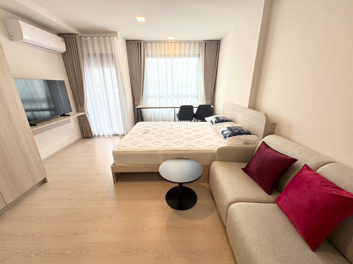 รูป ให้เช่า Dcondo Vivid ม.กรุงเทพ ทักไลน์ @802dkhwu ตอบเร็ว นัดดูห้องได้ทันที 11,500 /เดือน ชั้น 7 ตึก A - รูปที่ 7/10