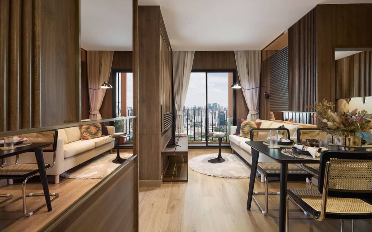 รูป ขาย คอนโด นิว เอปิค อโศก-พระราม 9 2 Bed อาคาร B ชั้น 39 ใกล้ Central rama9 MRT Rama 9 - รูปที่ 4/10