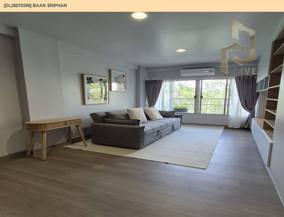 รูป DL26070359 ให้เช่าคอนโด บ้าน ศรีพรรณ (Baan Sriphan) ใกล้ - พร้อมเข้าอยู่ โทรด่วน 0638692663 LineID @952jdxxk - รูปที่ 2/12