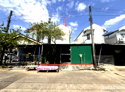 บ้านเดี่ยว ปราจีนบุรี : บ้านเดี่ยว 21 ตร.วา เอื้ออาทร (กบินทร์บุรี 1) กบินทร์บุรี ปราจีนบุรี 700,000