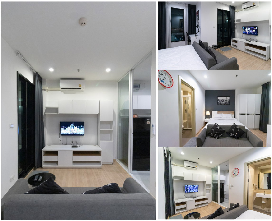 รูป (เจ้าของปล่อยเช่าเอง) ให้เช่าคอนโด The Base Ramkhamhaeng เดอะเบส พระราม9- รามคำแหง ห้องสวย เฟอร์ใหม่ ปลอดภัย ฟังก์ชันครบ พร้อมเข้าอยู่ทันที - รูปที่ 2/14