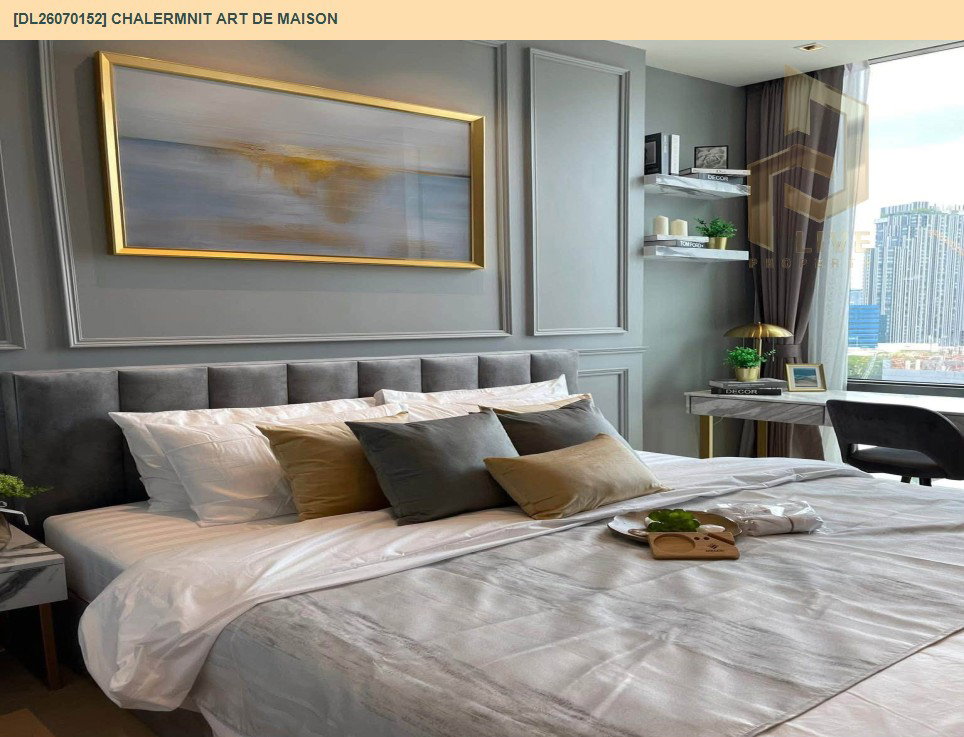 รูป DL26070152 ให้เช่าคอนโด เฉลิมนิจ อาร์ต เดอ เมซง สุขุมวิท 53 (Chalermnit Art De Maison Sukhumvit 53) ใกล้ - พร้อมเข้าอยู่ โทรด่วน 0614453194 LineID @952jdxxk - รูปที่ 2/10