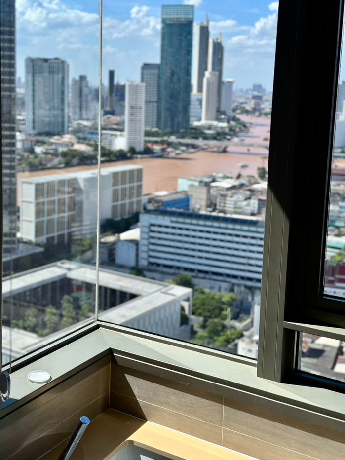 รูป 🔥For Rent📍Rhythm Charoenkrung Pavillion📍2 bed 109 Sq.m Rent :105,000 - รูปที่ 10/23