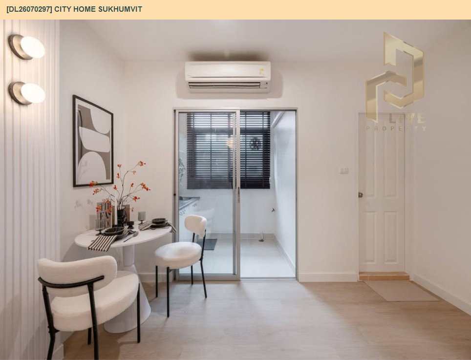 รูป DL26070297 ขายคอนโด ซิตี้ โฮม สุขุมวิท  (City Home Sukhumvit) ใกล้ BTS อุดมสุข พร้อมเข้าอยู่ โทรด่วน 0638692663 LineID @952jdxxk - รูปที่ 5/14